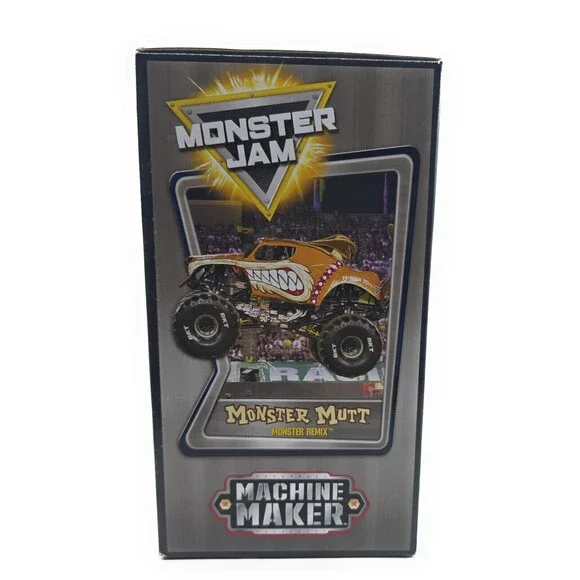 Monster Jam Machine Maker Monster Mutt Monster Truck Building Toy Set for Kids - Picture 5 of 6